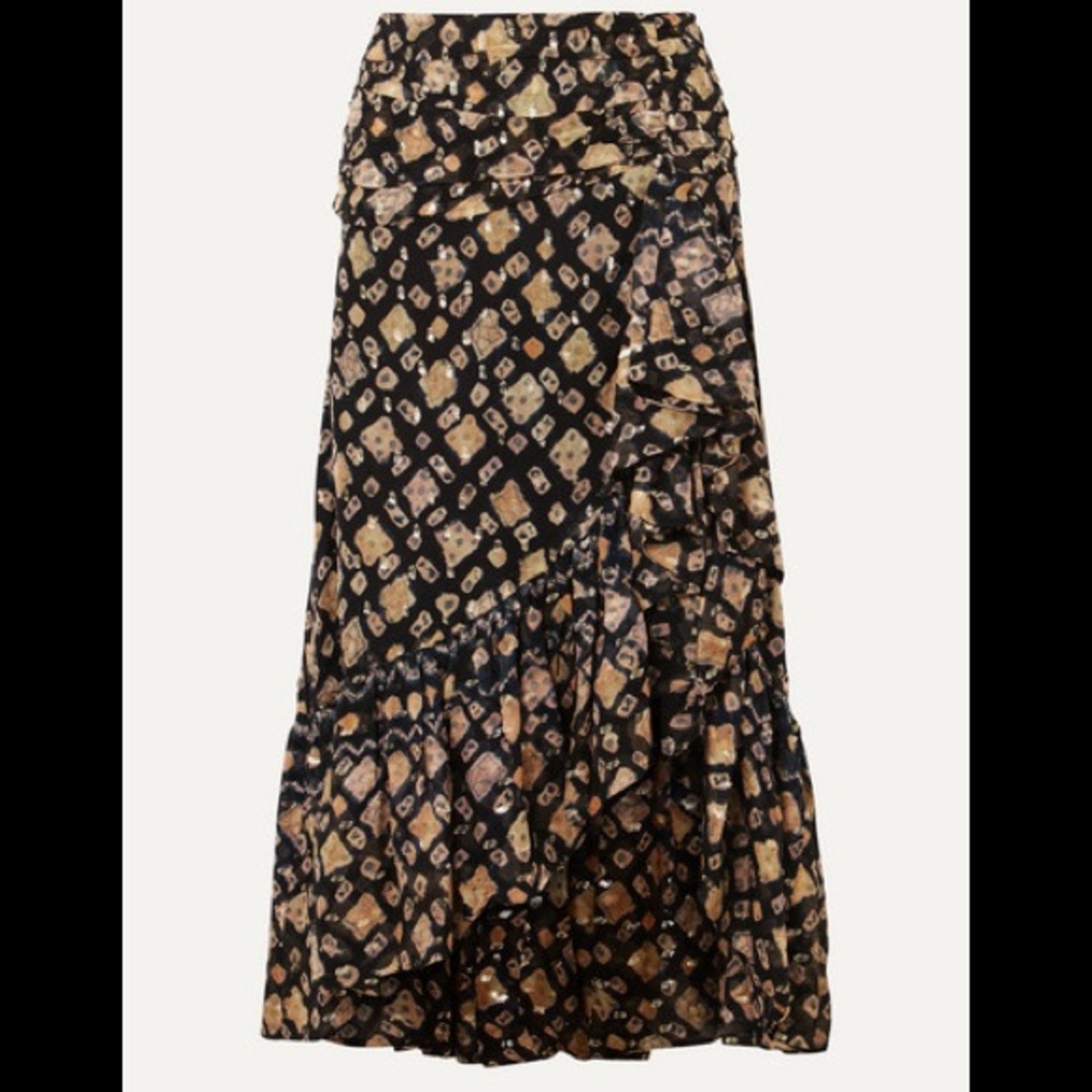 Ulla Ailie Skirt in Midnight - Picture 2 of 4